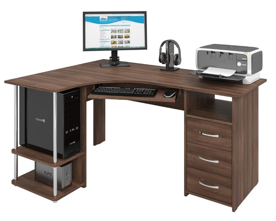 Фото Стол компьютерный С-237 от производителя Компасс в Донецке по цене 17&nbsp;930 ₽