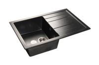 Мойка Granfest GF-Q780L (ГР 780х500хh205) (шир.ящ.min 600) (Цвет мойки черный) в Донецке от производителя в интернет магазине Планета Комфорта Мойка Granfest GF-Q780L (ГР 780х500хh205) (шир.ящ.min 600) (Цвет мойки черный) в Донецке от производителя