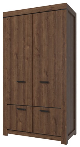 Фото Шкаф 4DG Брасс (Brass) (112) двухдверный от производителя Анрэкс в Донецке по цене 36 270 ₽