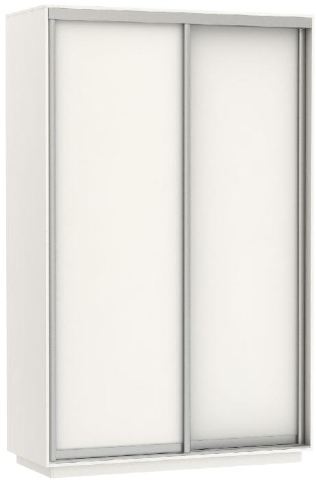 Шкаф-купе Экспресс Хит Элемент (2 двери) (Материал дверей:лдсп, цвет дверей:белый снег, цвет каркаса:белый снег (Мебельная компания Е1) )