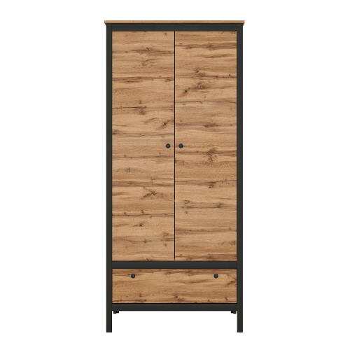 Фото Шкаф Loft SZF2D1S (62) двухдверный от производителя Black Red White (БРВ) в Донецке по цене 26 620 ₽