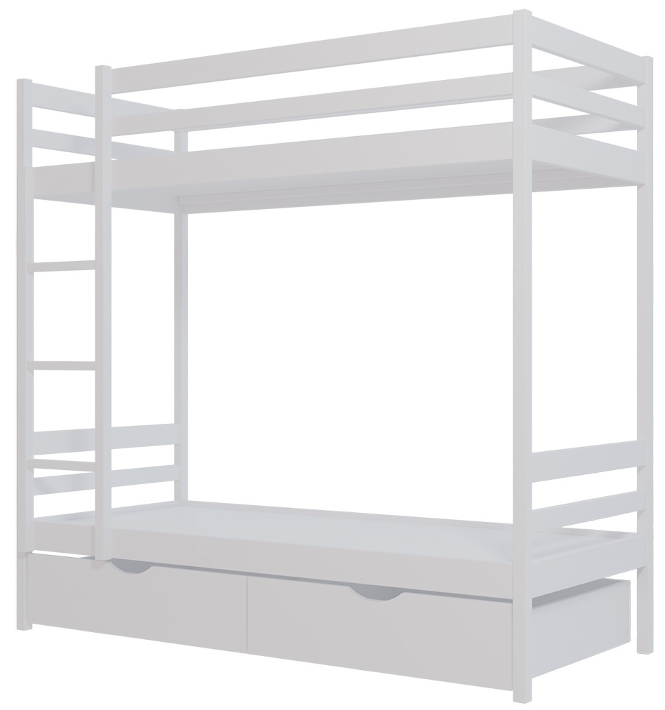 Фото Кровать двухъярусная №1 (СМ 80х190) с основанием от производителя Фант-мебель в Донецке по цене 28&nbsp;620 ₽