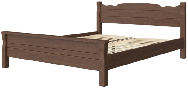 Фото Кровать двуспальная Мюнхен (СМ 140х200) без основания с универсальными царгами от производителя Браво-мебель в Донецке по цене 16 780 ₽