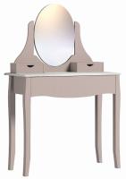 Стол туалетный Брауни (Brownie)-43 (лдсп, лдсп белый,  мокко, мокко-белый (Глазов) ) в Донецке от производителя 