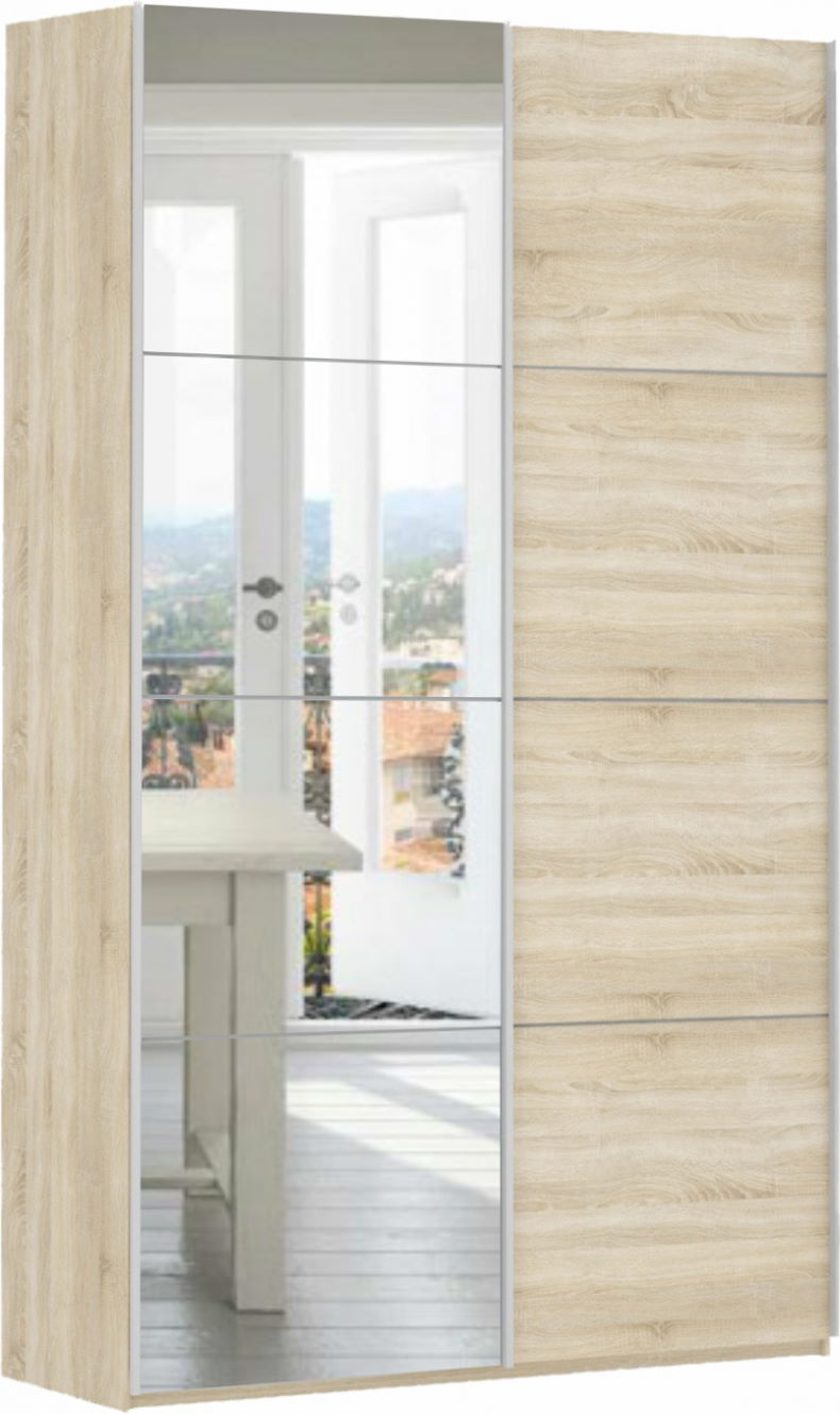 Фото Шкаф-купе Прайм (1,4 - 2 двери) от производителя Мебельная компания Е1 в Донецке по цене 35 210 ₽