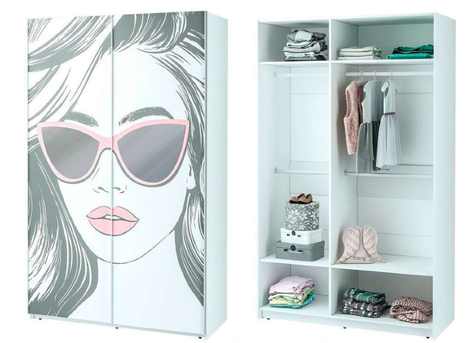 Фото Шкаф-купе Мемори ШКК-01 (2 двери) от производителя Мебелони в Донецке по цене 47 930 ₽