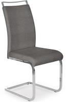 Стул Halmar K348 ( Обивка стула:ткань, хром, серый (Halmar ) ) в Донецке от производителя 