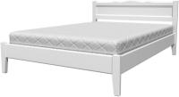 Кровать двуспальная Карина-7 (СМ 160х200) без основания с универсальными царгами в интернет магазине Планета Комфорта Фото derevyannye-krovati кровать двуспальная карина-7 (см 160х200) без основания с универсальными царгами производитель Браво-мебель