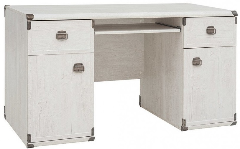 Фото Стол письменный Индиана JBIU2D2S от производителя Black Red White (БРВ) в Донецке по цене 31 670 ₽