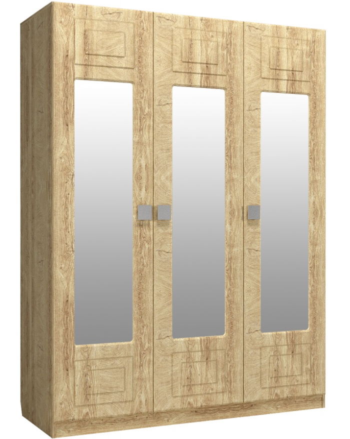 Фото Шкаф трехстворчатый Анастасия АН-3К с зеркалом от производителя Компасс в Донецке по цене 47 690 ₽