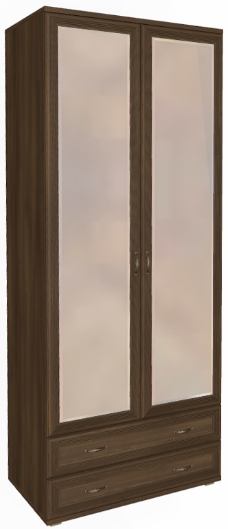 Фото Шкаф Карина ШК-1007 (90) двухдверный от производителя Лером в Донецке по цене 36&nbsp;540 ₽