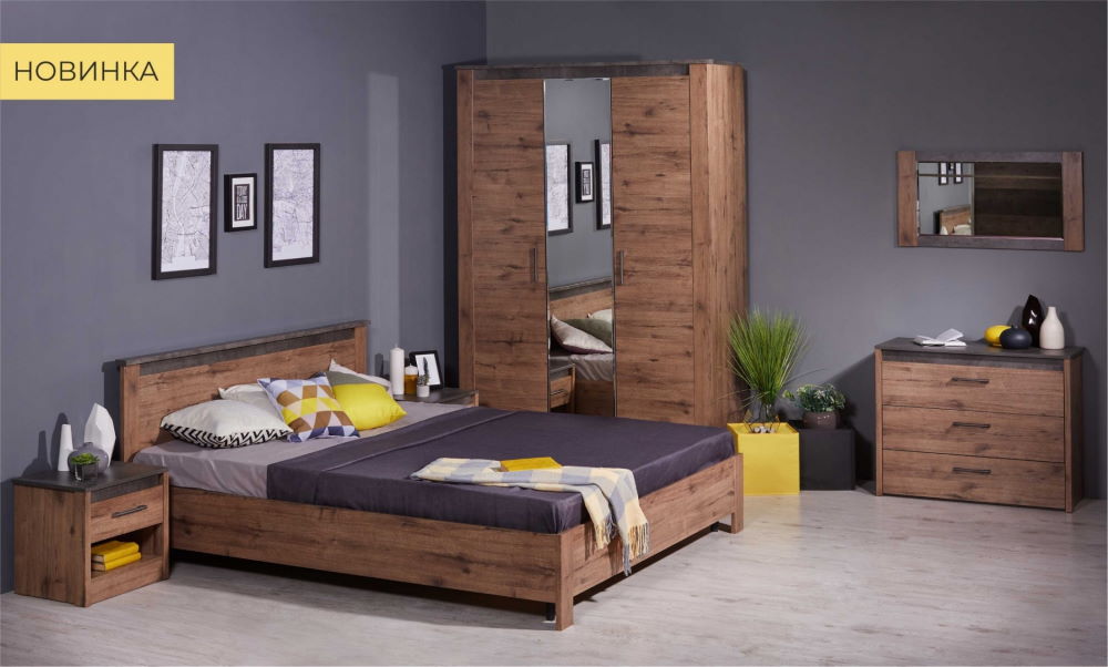 Фото Зеркало навесное Денвер от производителя СБК в Донецке по цене 5 380 ₽