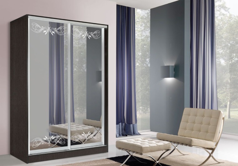 Фото Шкаф-купе Оскар 2.2 (1,5х0,6х2,3 - 2 двери) от производителя Мебель Маркет в Донецке по цене 49 350 ₽