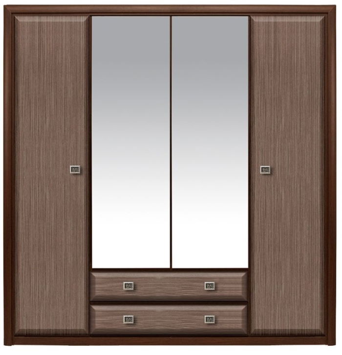 Фото Шкаф Коен SZF4D2S (214) четырехдверный от производителя Black Red White (БРВ) в Донецке по цене 60 370 ₽