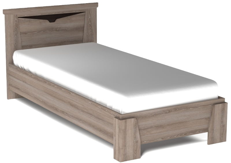 Фото Кровать односпальная Гарда NEW (СМ 90х200) без основания от производителя СБК в Донецке по цене 6&nbsp;020 ₽