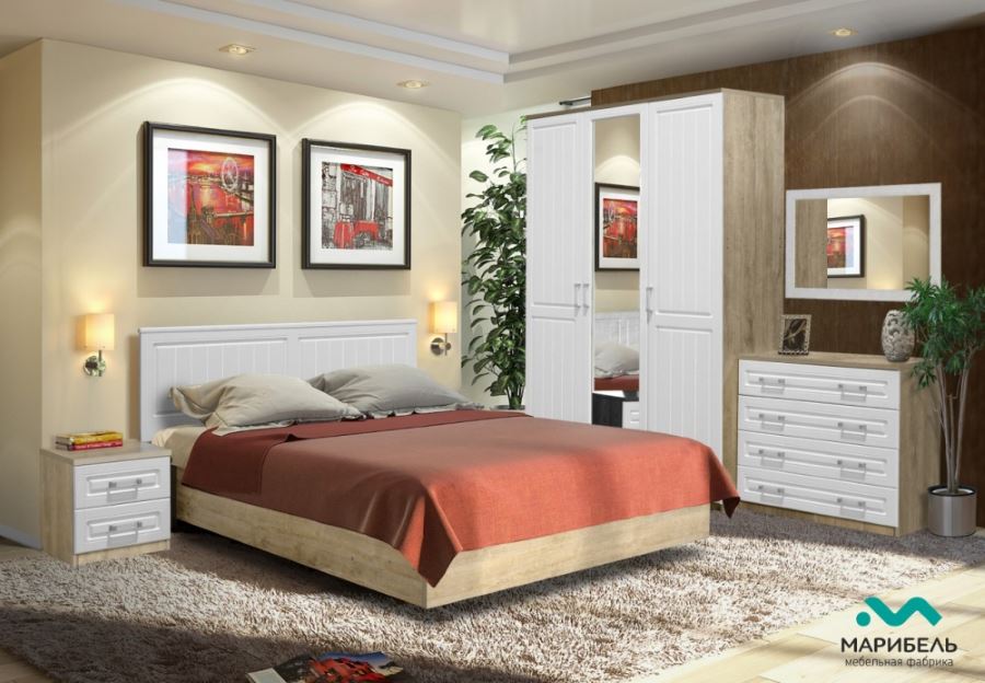 Фото Шкаф Ивушка-10 (80) двухдверный от производителя Марибель в Донецке по цене 20 080 ₽