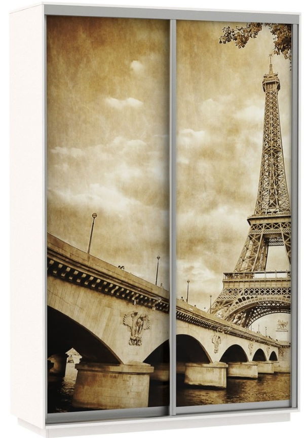 Фото Шкаф-купе Экспресс Дуо Фото (1,4х0,6х2,4 - 2 двери) от производителя Мебельная компания Е1 в Донецке по цене 39&nbsp;580 ₽