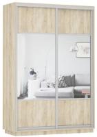 Фото shkaf-kupe-v-prikhozhuyu шкаф-купе экспресс дуо комби (1,4х0,6х2,2 - 2 двери) производитель Мебельная компания Е1