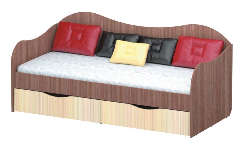 Фото Кровать односпальная Бокс (СМ 90х200) от производителя Пирамида в Донецке по цене 11&nbsp;880 ₽