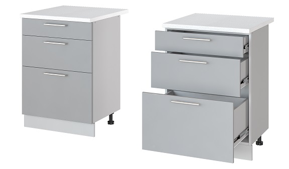 Фото Кухня Бронкс стол-рабочий Н-63 от производителя Леко в Донецке по цене 7&nbsp;980 ₽