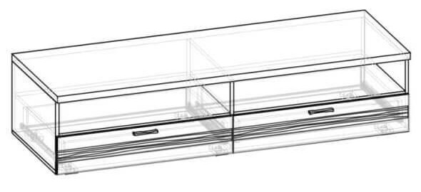 Фото Тумба ТВ Лотос ТБ-808 от производителя Сантан в Донецке по цене 6 260 ₽