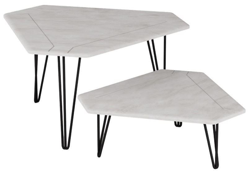 Фото Стол журнальный Тет-а-тет (2шт) от производителя Калифорния в Донецке по цене 9 420 ₽