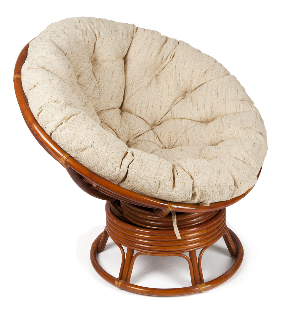 Фото Кресло-качалка 23/01B Papasan с матрасом (D1150х980хh970) от производителя Tetchair в Донецке по цене 29 820 ₽