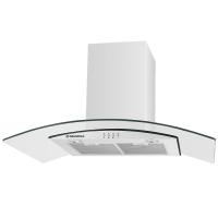 Вытяжка купольная Ancona plus 90 (900х500хh500(980)) (Материал Металл/Стекло , Цвет Белый/Прозрачный) в Донецке от производителя в интернет магазине Планета Комфорта Вытяжка купольная Ancona plus 90 (900х500хh500(980)) (Материал Металл/Стекло , Цвет Белый/Прозрачный) в Донецке от производителя