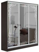 Фото shkafy-kupe-s-risunkom шкаф-купе оскар 3.3 (1,77х0,6х2,4 - 3 двери) производитель Мебель Маркет