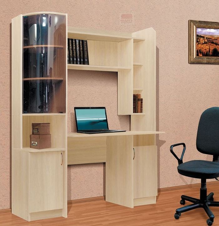 Фото Стол компьютерный Омега-1  в Донецке по цене 10 140 ₽ от производителя Фант-мебель, код товара 2000001913963, 2000001242407, 2000001242414 шт Фото Стол компьютерный Омега-1  от производителя Фант-мебель в Донецке по цене 10 140 ₽