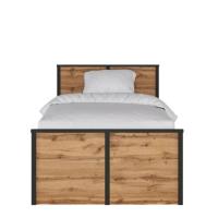 Фото detskaya-modulnaya-loft-loft кровать односпальная loft loz120x200 (см 120х200) с основанием производитель Black Red White (БРВ)