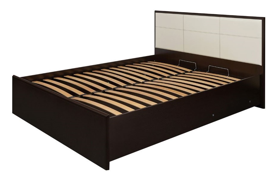 Фото Кровать двуспальная люкс Амели-301 (СМ 140x200) с подъемным механизмом от производителя Глазов в Донецке по цене 28 210 ₽
