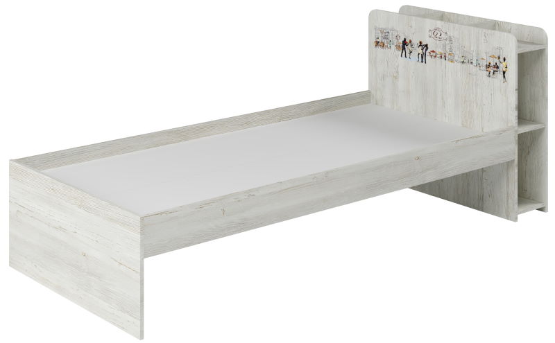 Фото Кровать односпальная Поло (СМ 90х200) с основанием от производителя Регина в Донецке по цене 8&nbsp;990 ₽