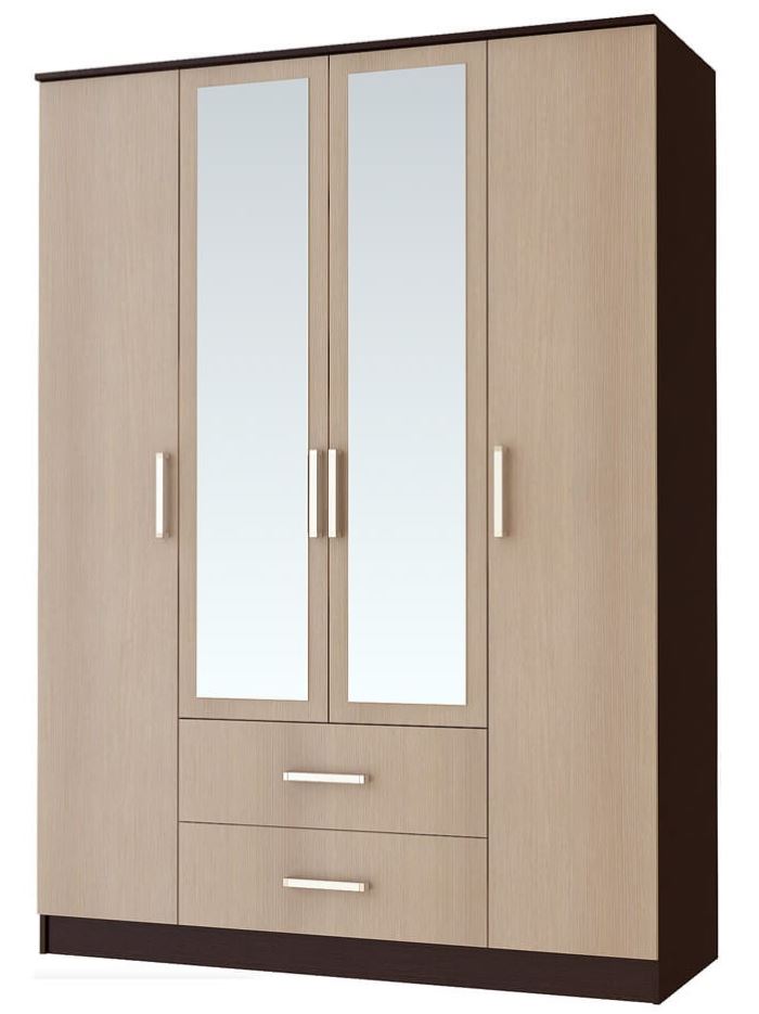 Фото Шкаф Фиеста (160) четырехдверный от производителя БТС  в Донецке по цене 15 590 ₽