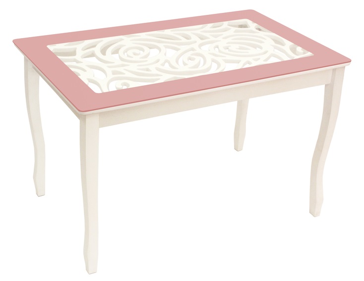 Фото Стол обеденный Стиль 2 Ажур от производителя Мебель из стекла в Донецке по цене 6 830 ₽