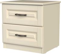 Тумба прикроватная Кантри (лак) (белый, белый (Браво-мебель) ) в Донецке от производителя 
