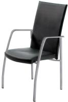 Стул для посетителя Тренд (хром) (Материал обивки: экокожа, цвет обивки: есо-12 (Фабрикант) ) в Донецке от производителя 