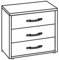 Фото mebel-dlya-gostinits комод 3 ящика верди производитель Ставрополь Мебель