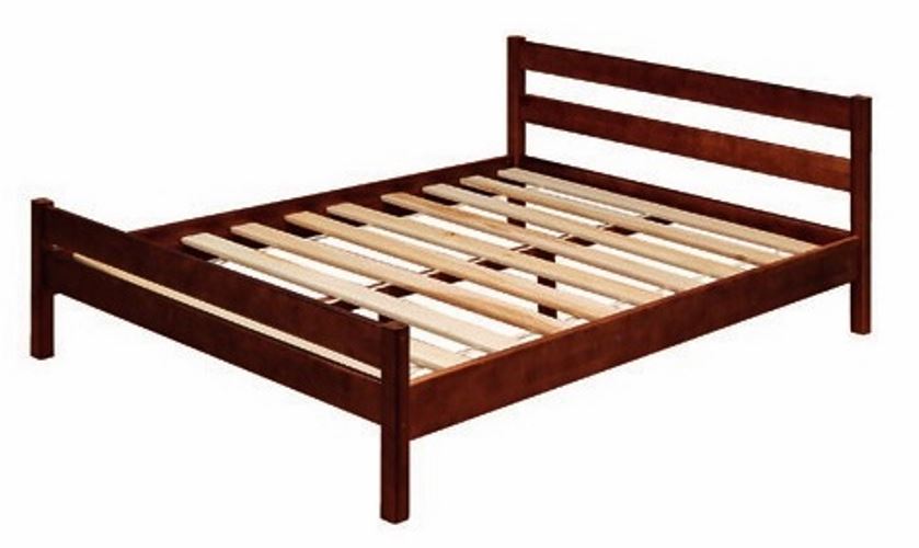 Фото Кровать двуспальная В-1 (СМ 140х200) с основанием ладе от производителя Марибель в Донецке по цене 10 770 ₽