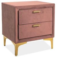 Фото tumby-prikrovatnye тумбочка прикроватная signal monako velvet производитель Signal