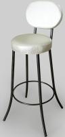 Стул барный Люкс  ( Обивка стула:кожзам , мусс светлый, в ассортименте, круглое (Модуль) ) в Донецке от производителя 
