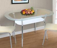 Фото  стол обеденный со-5с с полкой мдф производитель Марибель