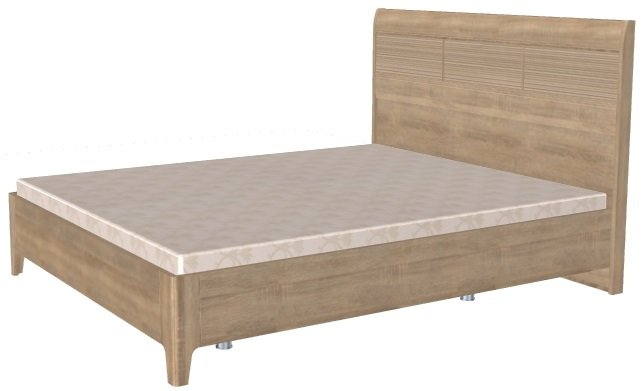 Фото Кровать двуспальная Мелисса КР-2863 (СМ 160х200) с ламельным основанием от производителя Лером в Донецке по цене 34 180 ₽