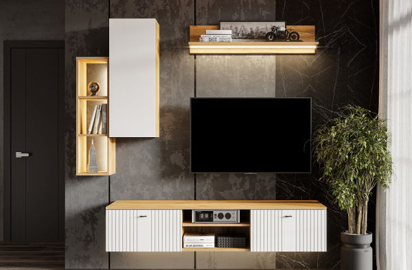 Фото Шкаф навесной Милан от производителя SV-мебель в Донецке по цене 5&nbsp;020 ₽