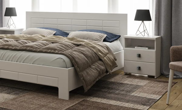 Фото Тумба прикроватная Изабель ИЗ-58К от производителя Компасс в Донецке по цене 6 850 ₽