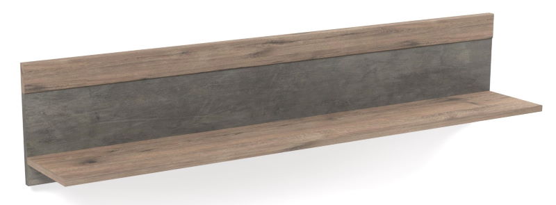 Фото Полка навесная Денвер Д-7 от производителя СБК в Донецке по цене 3 120 ₽