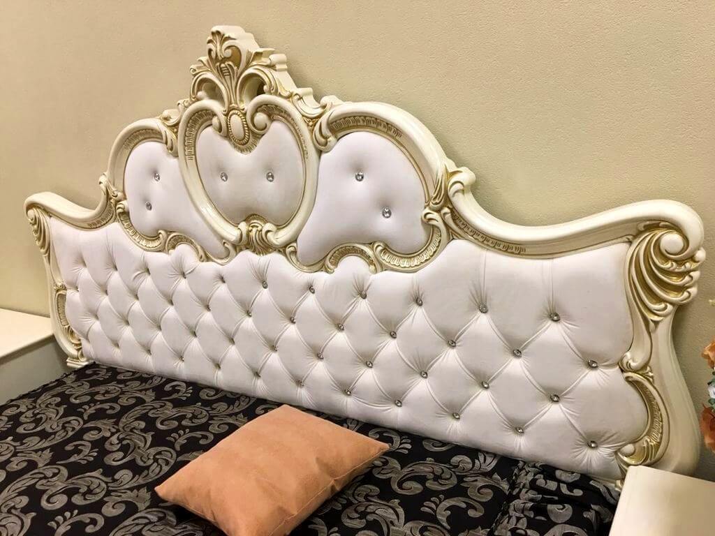 Фото Кровать двуспальная Лорена (СМ 180х200) с основанием от производителя Слониммебель в Донецке по цене 62 430 ₽