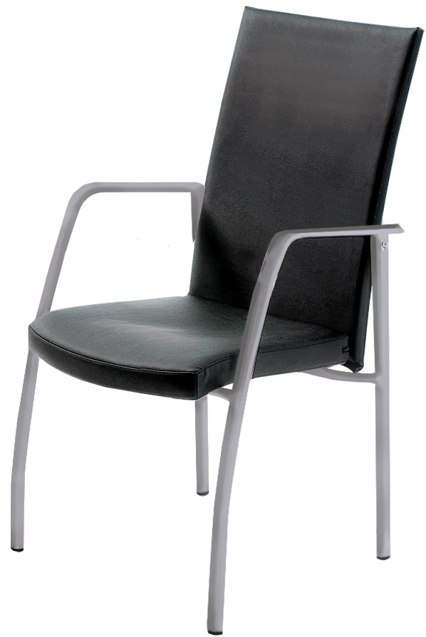 Фото Стул для посетителя Тренд (хром) от производителя Фабрикант в Донецке по цене 7 570 ₽