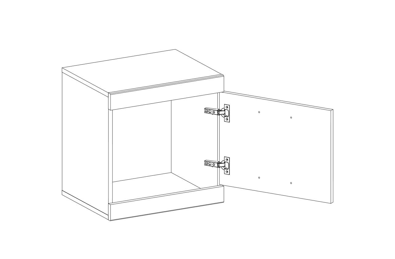 Фото Тумба для обуви 1D Оскар (Oskar) от производителя Анрэкс в Донецке по цене 5 510 ₽