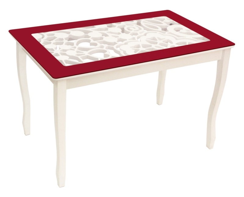 Фото Стол обеденный Стиль 2 Ажур III mini  от производителя Мебель из стекла в Донецке по цене 11&nbsp;920 ₽